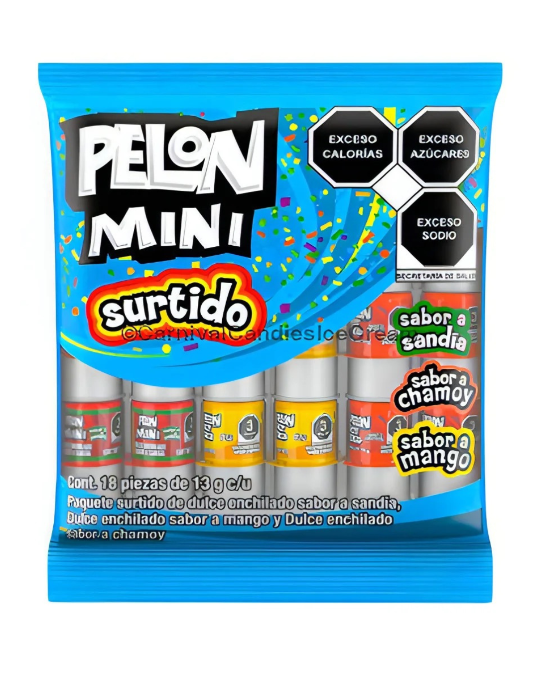 Pelon Mini Surtido 18uds.